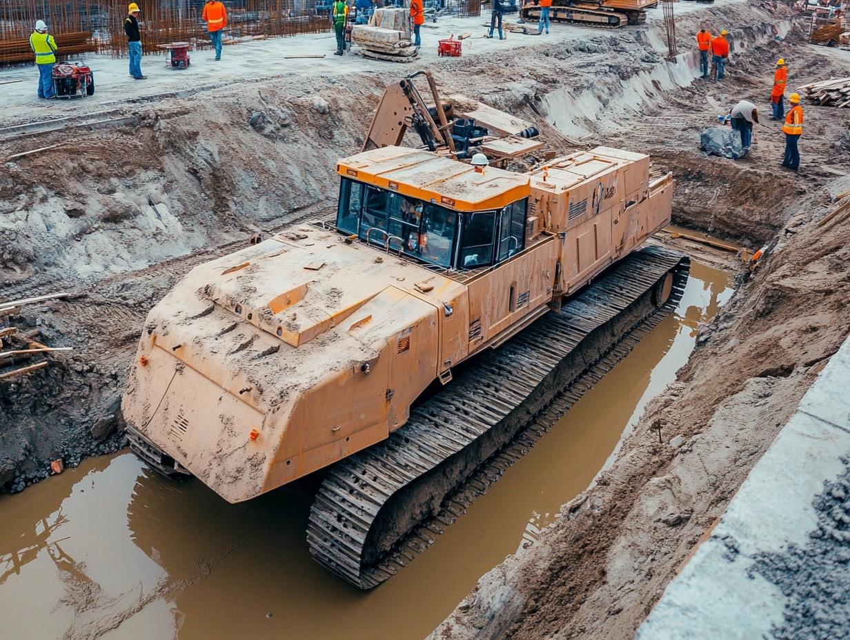 Инновационный земснаряд-амфибия KD-1