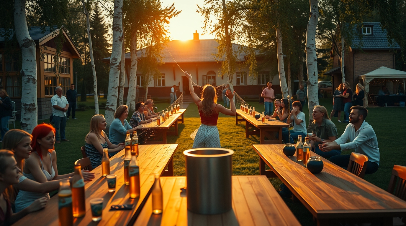 Аренда столов для бирпонга в Москве
