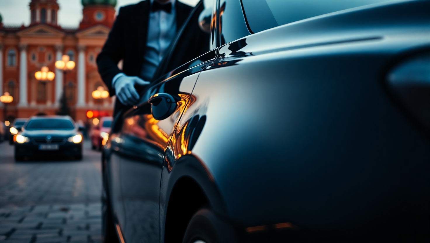 Аренда Мерседеса V-класса с водителем в Москве