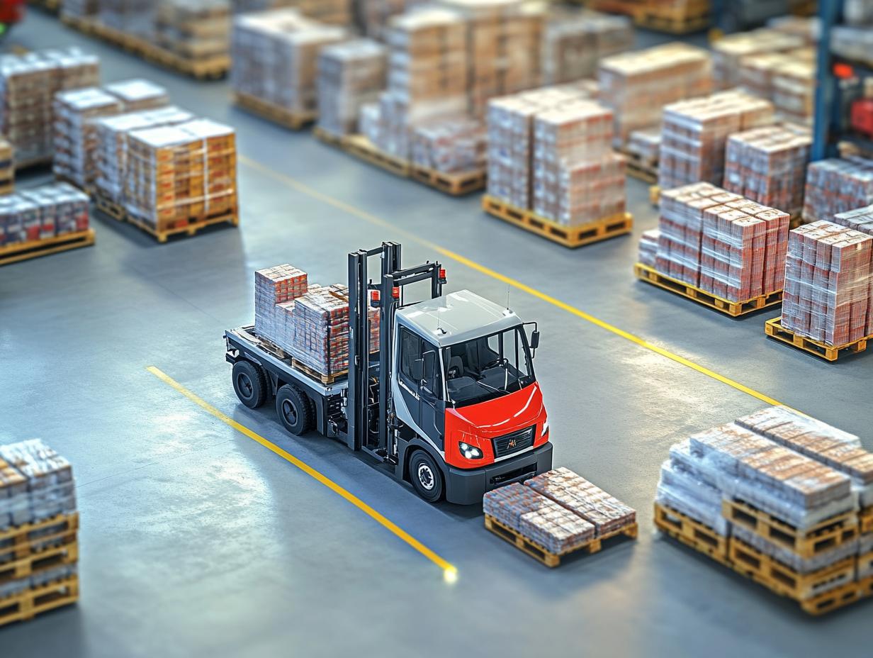 Энергоемкие тяговые батареи для склада