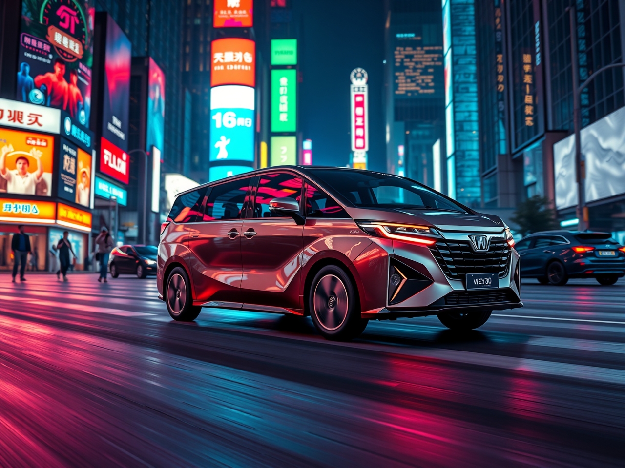 Новый WEY 80: Премиальный Минивэн с Инновационными Технологиями