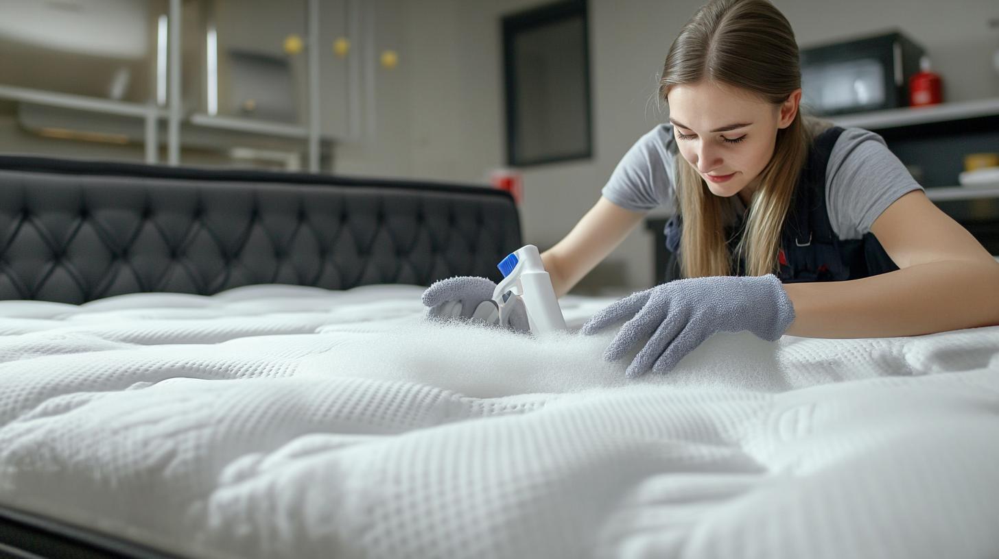 Химчистка матрасов на дому в Москве