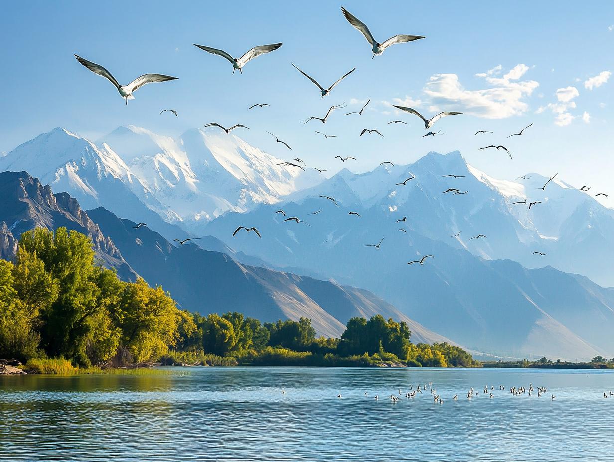 Озеро Алаколь: Тайны и легенды водной глубины Казахстана озеро, алаколь