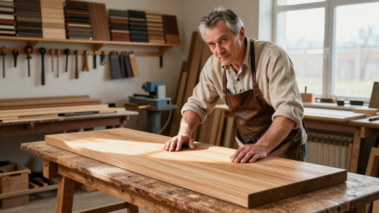 дубовая столешница для стола