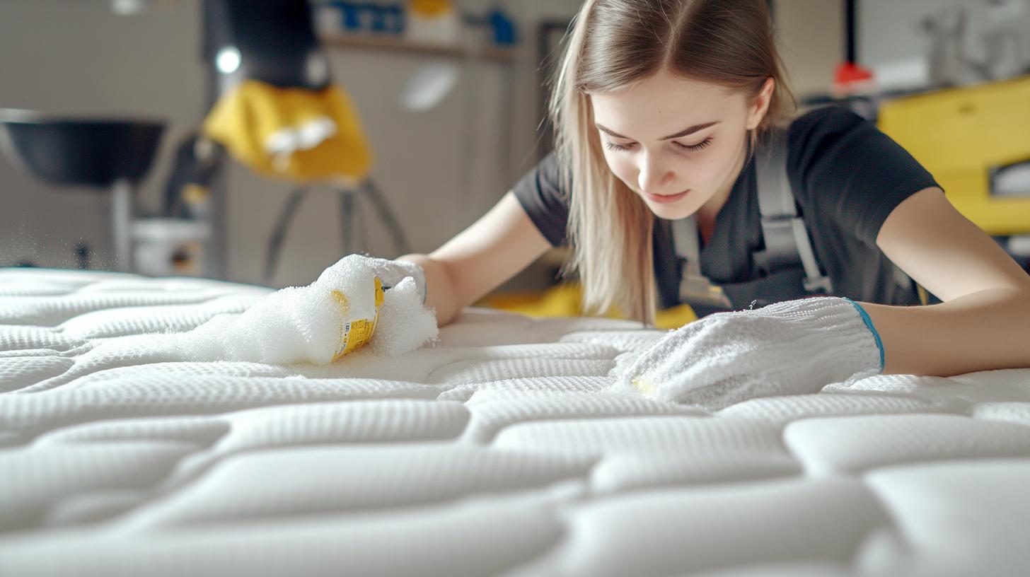 Химчистка матрасов на дому в Москве