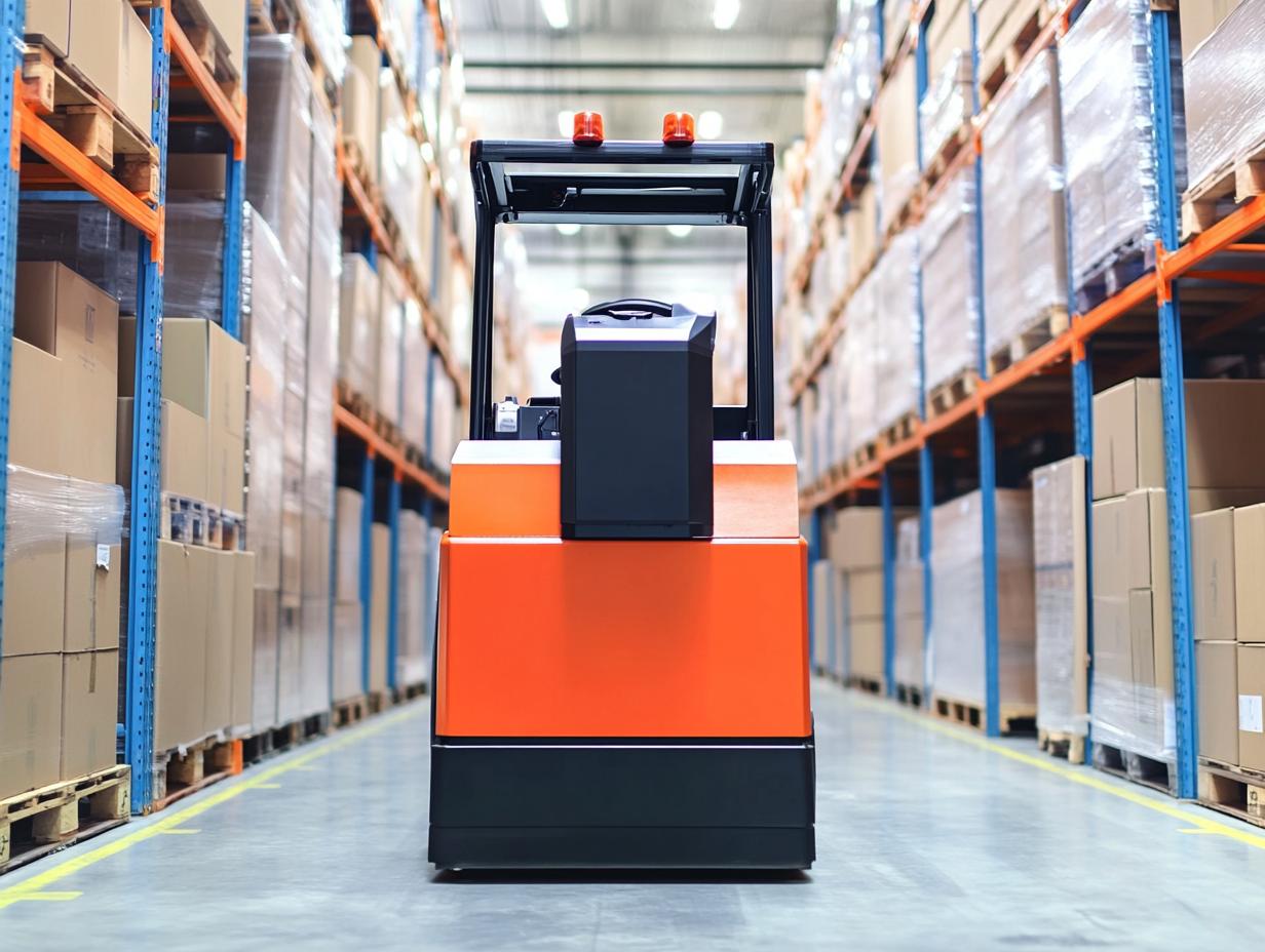 Энергоемкие тяговые батареи для склада