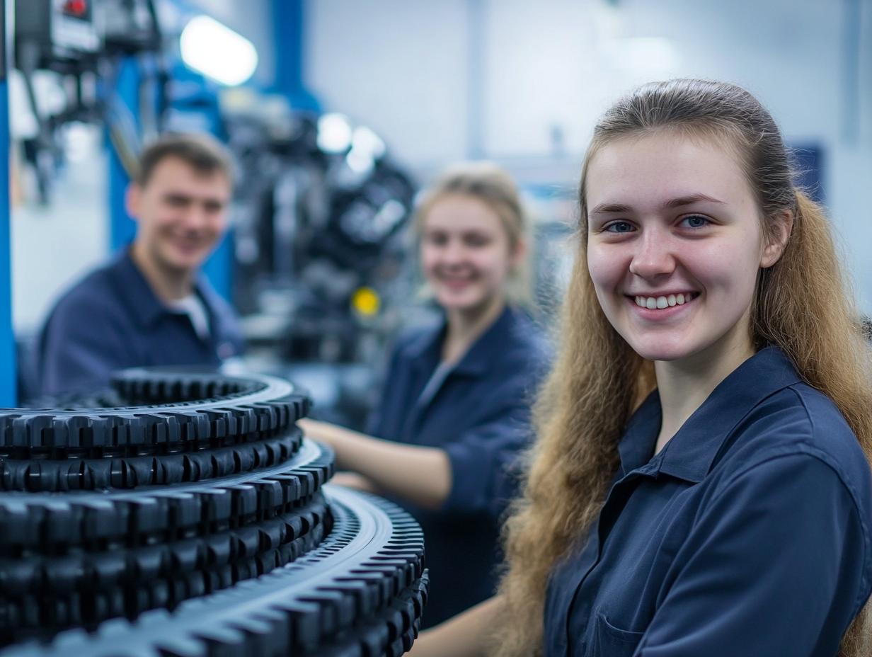 Производство зубчатых приводных ремней RPP, HTD, XL