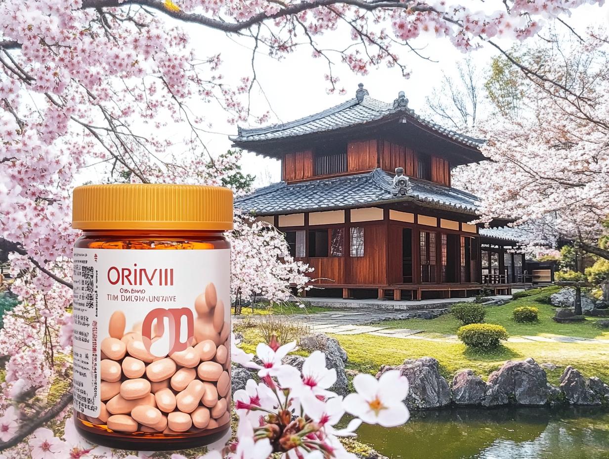 Коэнзим Q10 с витаминами (Coenzyme Q10) от японской компании Orihiro