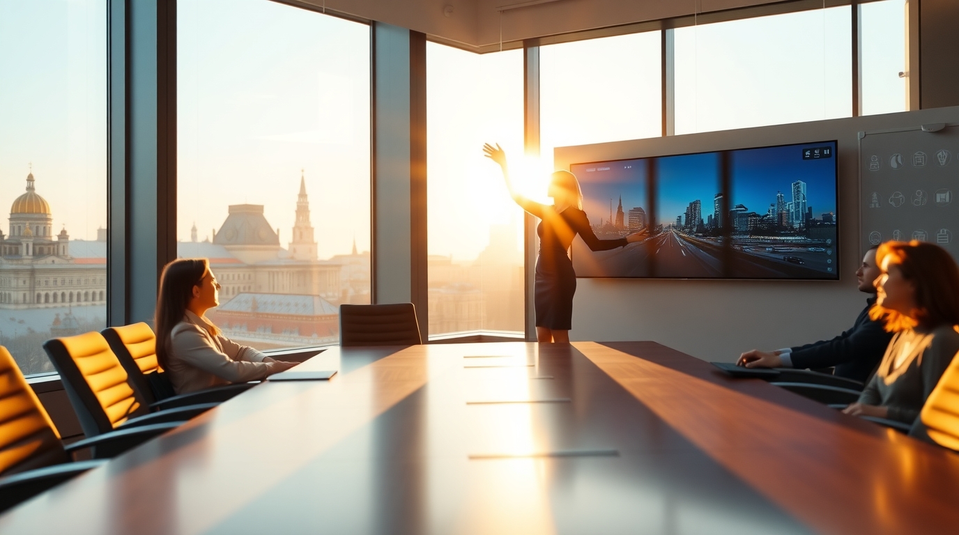 Интерактивные панели для бизнеса