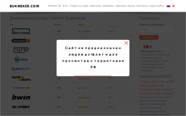 букмекерские конторы - все входы букмекерские конторы - все входы